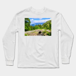 Ashness Bridge, Derwentwater, Lake District Long Sleeve T-Shirt